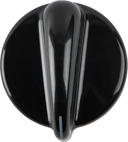 WB03T10236 Control Knob Compatible with General Electric Dryer (Black)