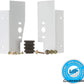 WE25X10028, GEFLSTACK Stacking Kit Compatible with GE Washer/Dryer Laundry 27" Front Load