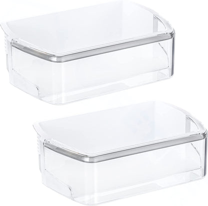 Lifetime Appliance 2 x AAP73252202 Door Shelf Bin (Right) Compatible with LG, Kenmore, Sears Refrigerator by Lifetime Appliance Parts