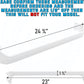 Lifetime Appliance Parts 240534901 Door Shelf Rack Bar Compatible with Frigidaire or Kenmore Refrigerator Replacement Shelves Door Bin | Frigidaire Replacement Parts | Refrigerator Parts & Accessories
