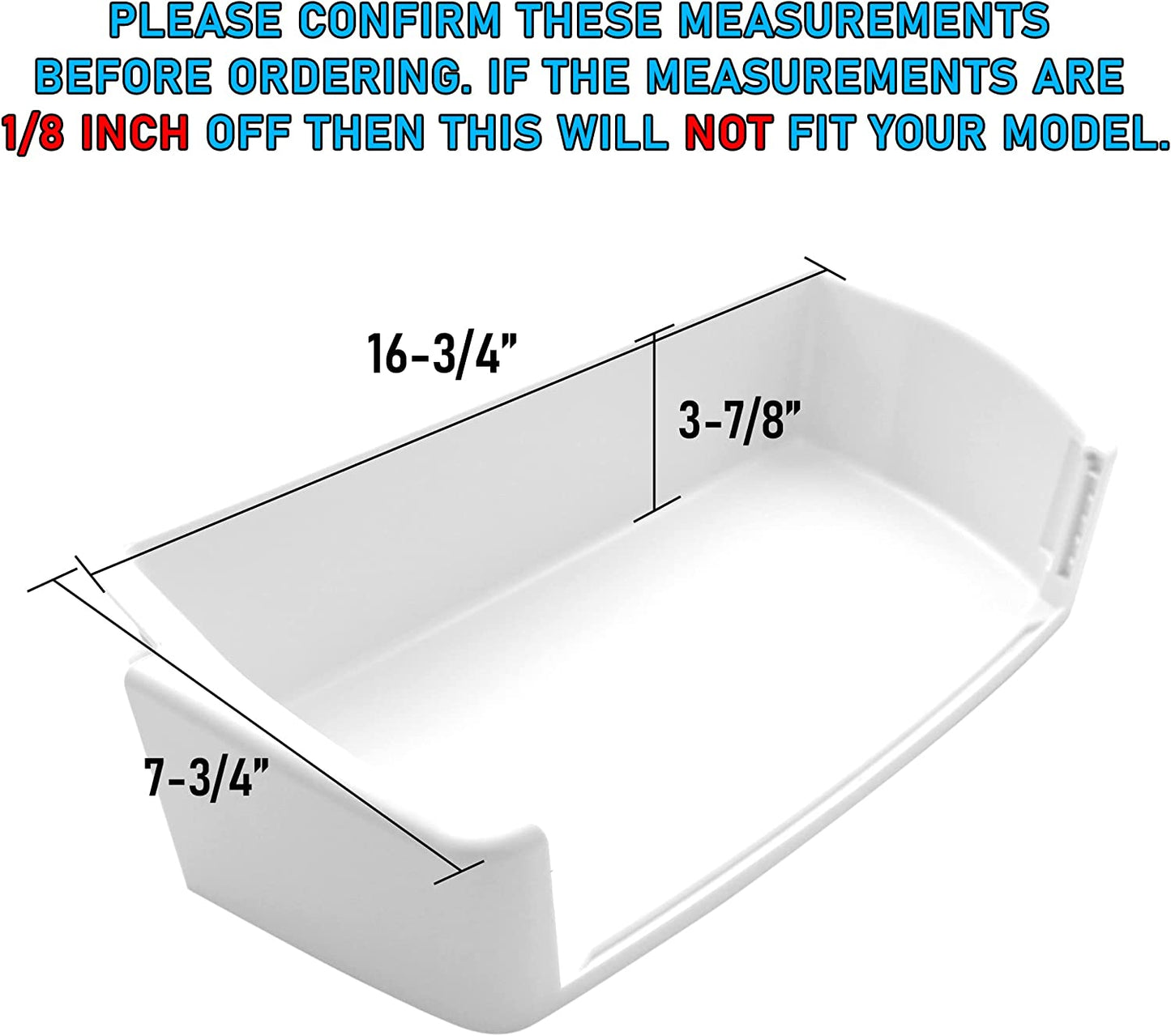 WR71X10973 Door Bin Module Shelf Compatible with General Electric (GE) Refrigerator