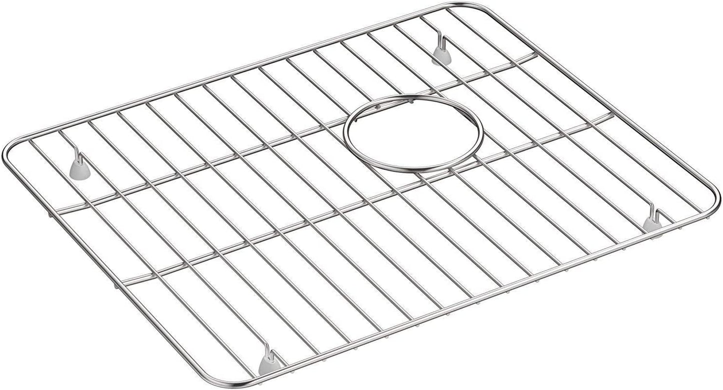 Lifetime Appliance K-5828-ST Stainless Steel Rack Compatible with Large Kohler Whitehaven Sink